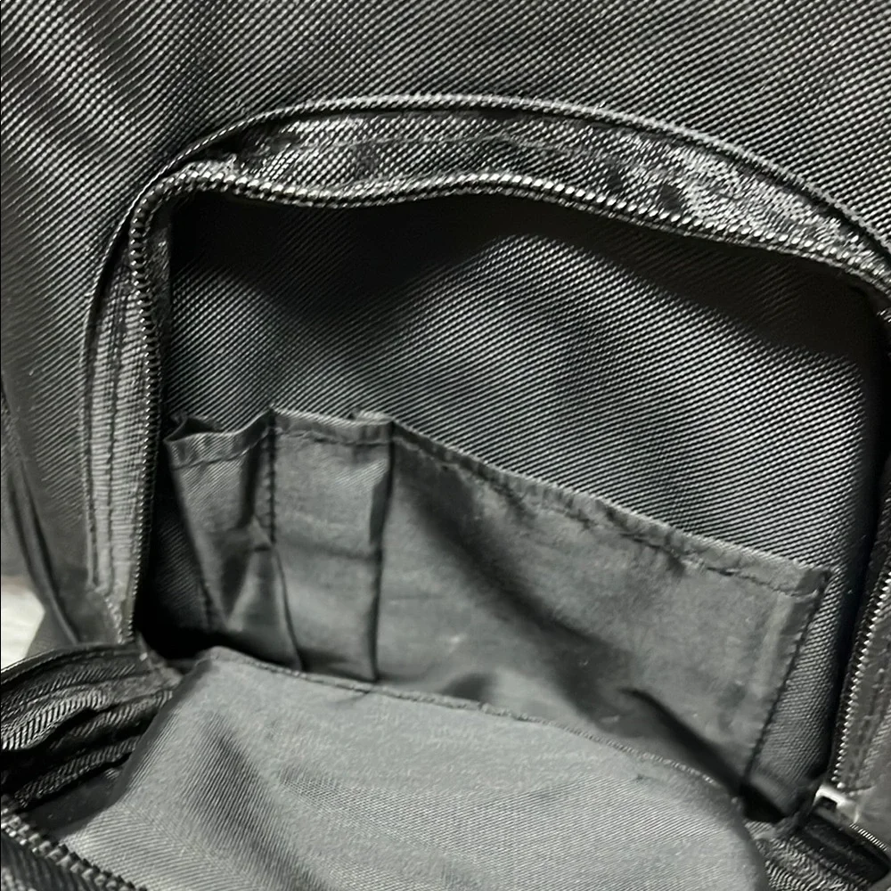 JORDAN Small Black Backpack
